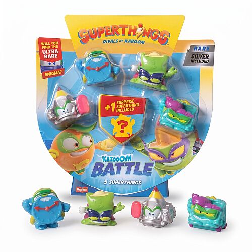 Superthings Battle 5'Li Mini Figür-Pst 15B616In00 - 1