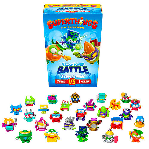 Superthings Kazoom Power Battle 2’li Mini Figür Sürpriz Paketi UPH02000 - 1
