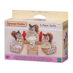 Sylvanian Families 3-Piece Sofa Set And Coffee Table - 4464 4464 - 3