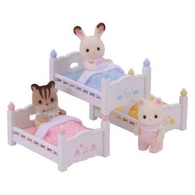 Sylvanian Families 3-Tier Bunk Bed - 4448 4448 - 2