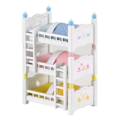 Sylvanian Families 3-Tier Bunk Bed - 4448 4448 - 3