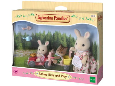 Sylvanian Families Babies On A Stroll 5040 - 1