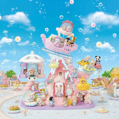 Sylvanian Families Baby Mermaid Castle Esf5701 - 4