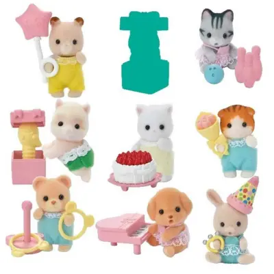 Sylvanian Families Baby Minifigure Party Series 5463 - 2