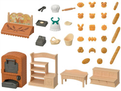 Sylvanian Families Bakery Shop Set 5536 - 6