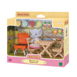 Sylvanian Families Barbecue Picnic Elephant Girl 5640 - 7