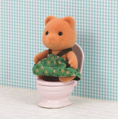 Sylvanian Families Bathroom And Toilet Set Ese5148 - 2