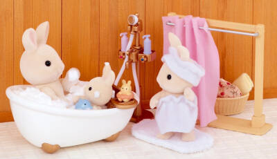 Sylvanian Families Bathroom Set 5022 - 2