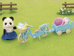 Sylvanian Families Bicycle And Roller Skate Set Panda 5652 - 5