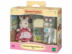 Sylvanian Families Chocolate Ear Mom Refrigerator Set 5014 - 1