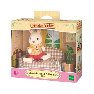 Sylvanian Families Chocolate Ear Rabbit Dad 5013 - 1