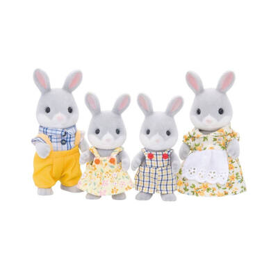 Sylvanian Families Cottontail Rabbit Family 4030 - 2