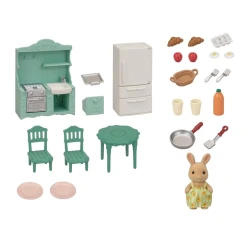 Sylvanian Families Dining Room Set Ese5378 - 3
