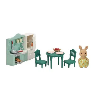 Sylvanian Families Dining Room Set Ese5378 - 4