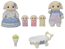 Sylvanian Families Flora Rabbit Family 5735 - 1