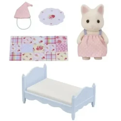 Sylvanian Families Floral Cat Girl Sleep Set 5681 - 3