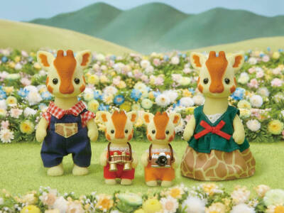 Sylvanian Families Giraffe Family 5639 - 3