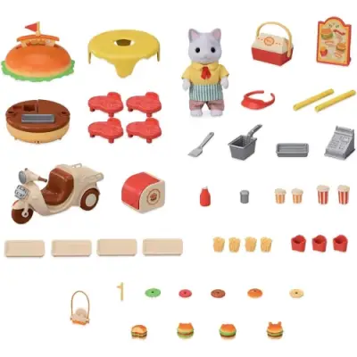 Sylvanian Families Hamburger Stand 5757 - 4