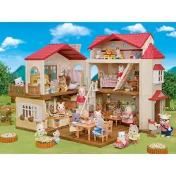 Sylvanian Families Illuminated Town House With Game Room 5708 - 3