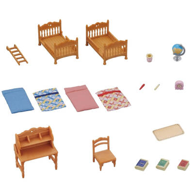 Sylvanian Families Kids Bedroom Set 5338 - 3