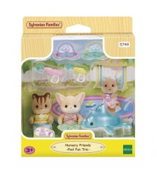 Sylvanian Families Kindergarten Friends Pool Fun Trio 5749 - 1