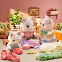 Sylvanian Families Latte Cat Family 5738 - 3