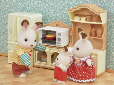 Sylvanian Families Microwave Oven 5443 - 8
