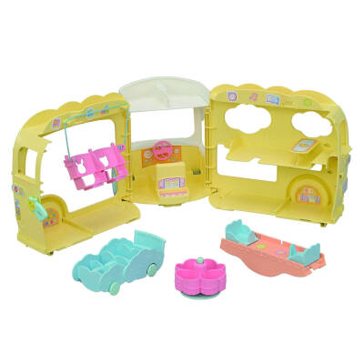 Sylvanian Families Rainbow Kindergarten Bus 5744 - 3
