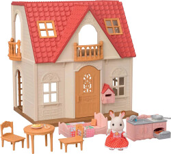 Sylvanian Families Red Roofed Starting House 5567 - 3
