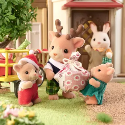 Sylvanian Families Reindeer Family Esf5692 - 3