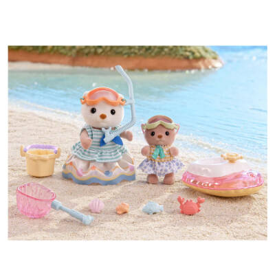 Sylvanian Families Samur Girl Snorkel Set 5804 - 3