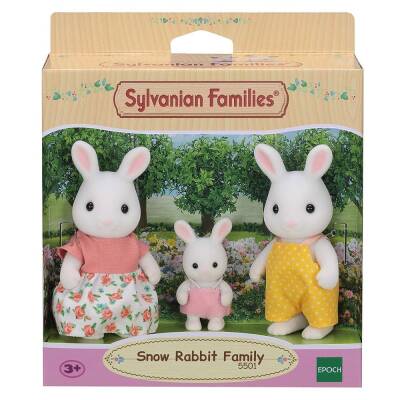 Sylvanian Families Snow Hare Family 5501 - 1