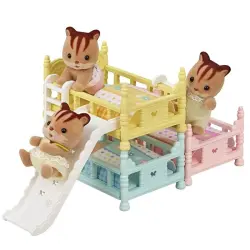 Sylvanian Families Three-Story Bunk Bed Set 5741 - 3