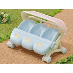 Sylvanian Families Triplets Stroller 5533 - 3