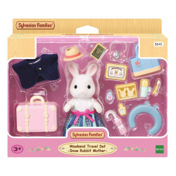 Sylvanian Families Weekend Travel Set - Snow Bunny Mom 5641 - 1