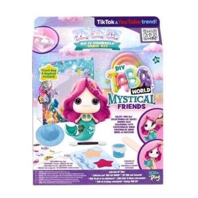 Taba World Mystical Friends Keychain Box Kit (Mermaid) - 1