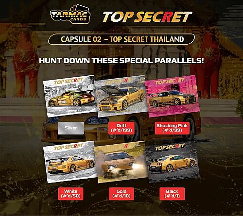 Tarmac Cards - Top Secret Capsule 02 - Top Secret Thailand (Inner Case) - 2