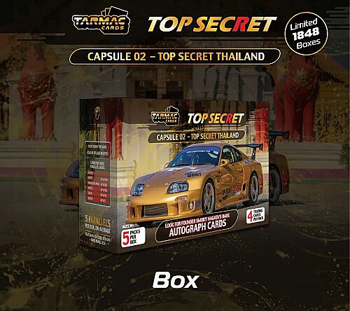 Tarmac Cards - Top Secret Capsule 02 - Top Secret Thailand (Inner Case) - 3