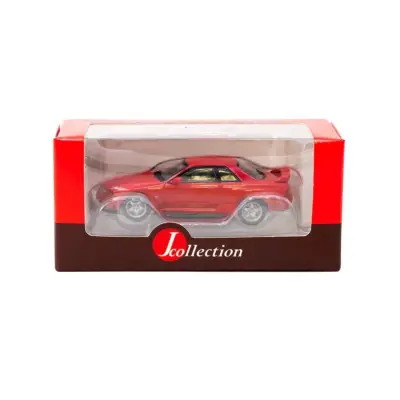 Tarmac J Collection 1/64 Nissan Skyline GT-R (BNR32) Red - 2