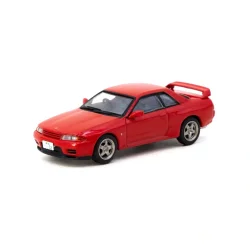 Tarmac J Collection 1/64 Nissan Skyline GT-R (BNR32) Red - 1