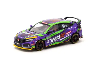 Tarmac Work 1/64 Honda Civic Type T64-Tl014-Eva - 1