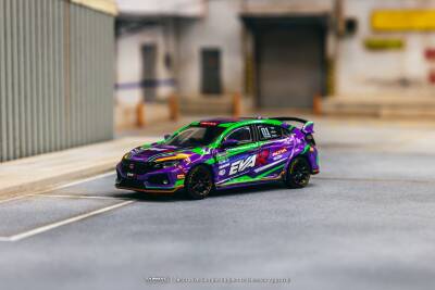 Tarmac Work 1/64 Honda Civic Type T64-Tl014-Eva - 3