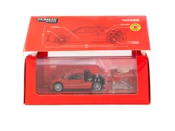 Tarmac Works 1/64 Ford Rs200 Red T64Pr-001-Re - 3
