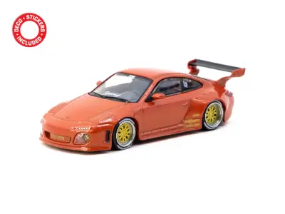 Tarmac Works 1/64 Old & New 997 Red Metallic T64R-Tl053-Rem - 1
