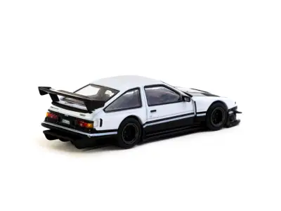 Tarmac Works 1/64Toyota Bsprinter Trueno Ae86 Widebody T64G-060-Wb - 2