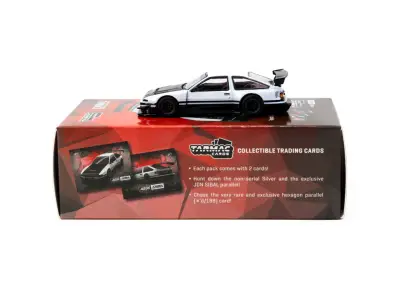 Tarmac Works 1/64Toyota Bsprinter Trueno Ae86 Widebody T64G-060-Wb - 3