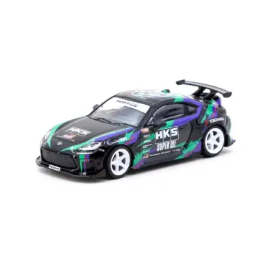 Tarmac Works 1/64 Hks Toyota Gr86 Black T64G-038-Bk - 1
