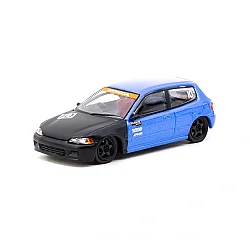 Tarmac Works 1/64 Honda Civic EG6 Tarmac Works 10th Anniversary - HOBBY64 - 1