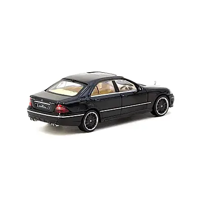 Tarmac Works 1/64 Mercedes-Benz S-Class Wald Black - 2