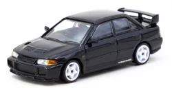 Tarmac Works 1/64 Mitsubishi Lancer Gsr Evolution III Black T64G-050-Bk - 1